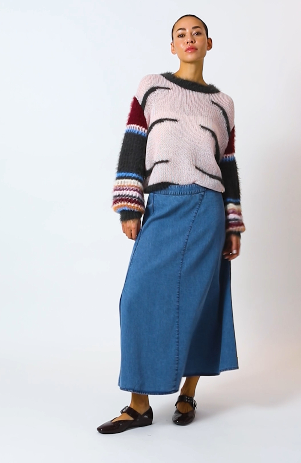COSTER Knit with crochet sleeves