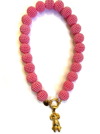 LISA-MARIE Bubble Puppy Necklace