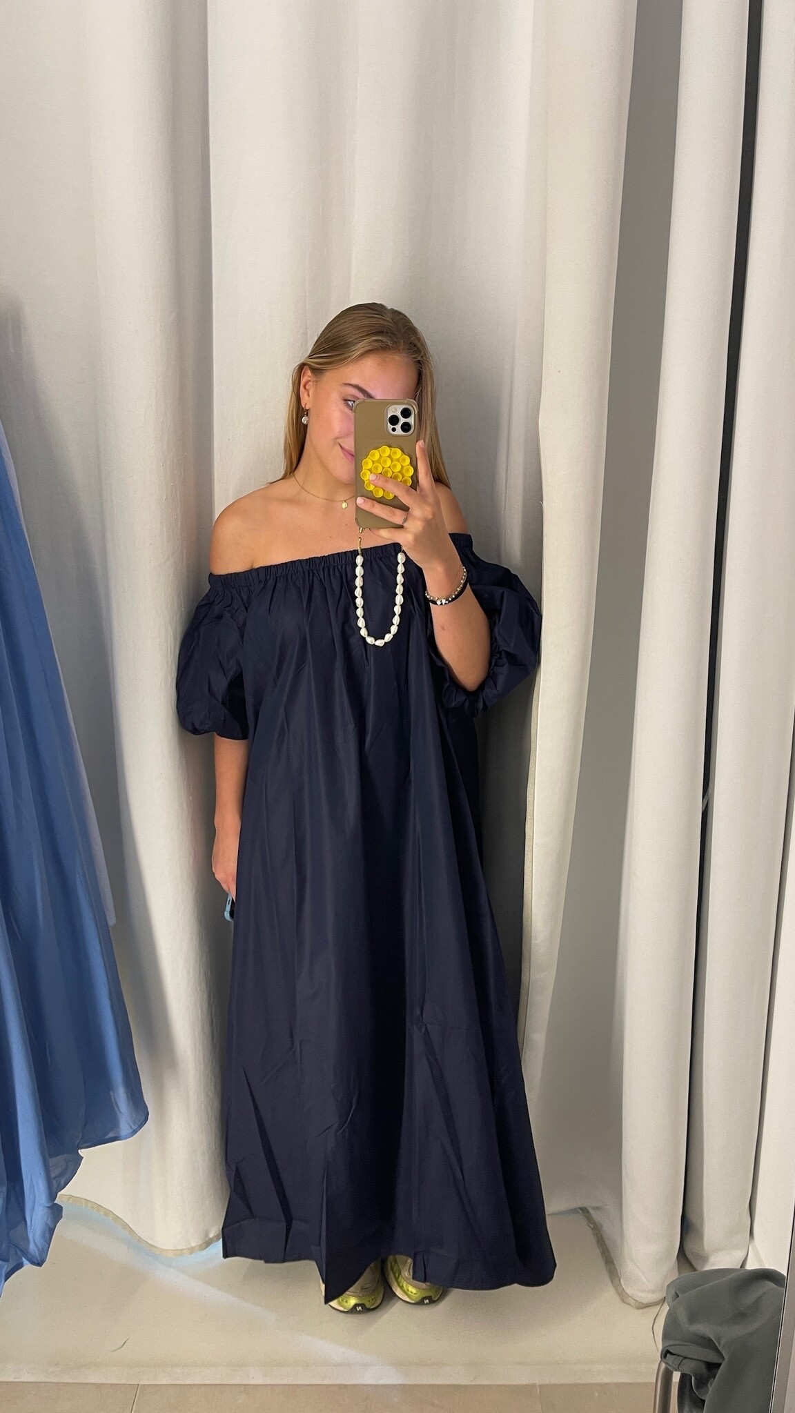 MM Noa Dress Navy Blue TU
