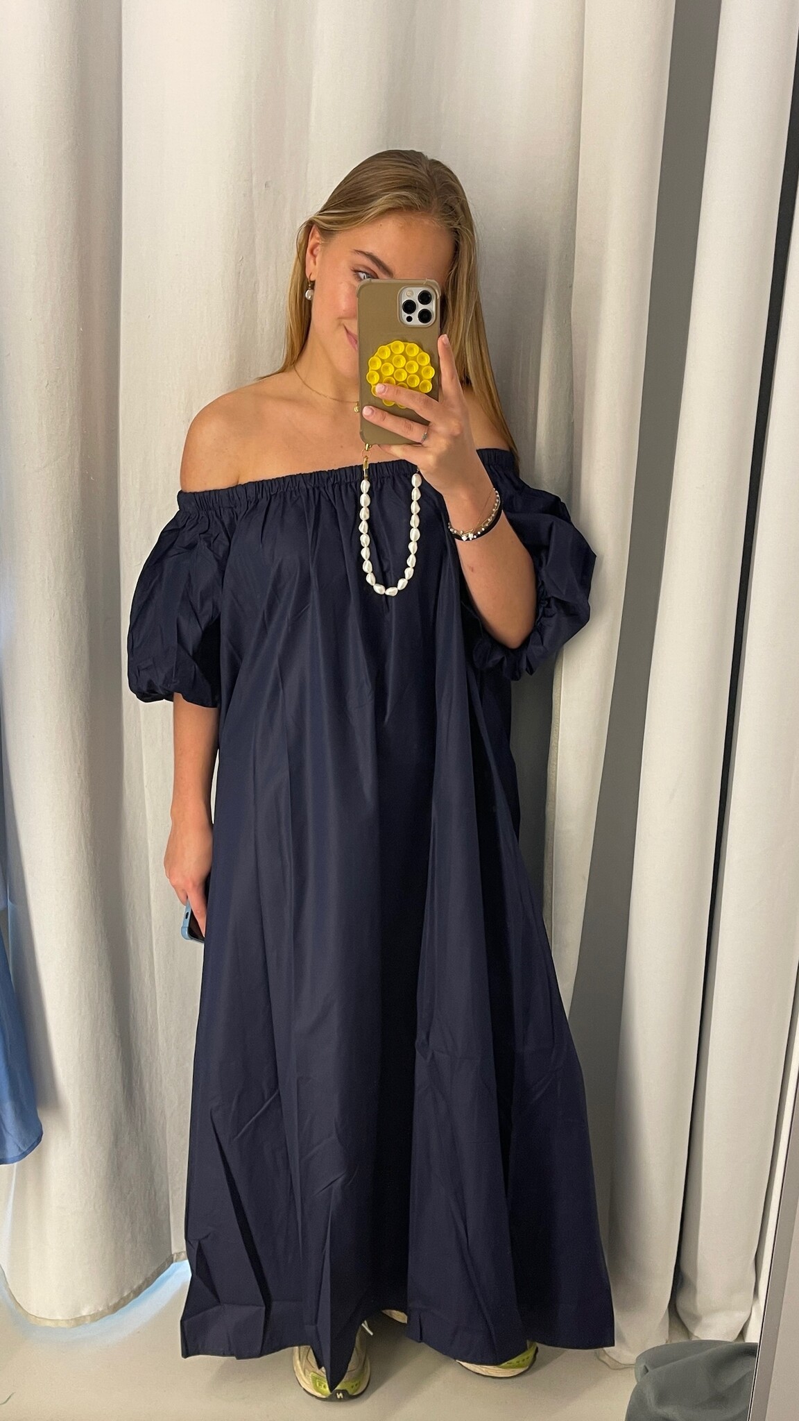 MM Noa Dress Navy Blue TU