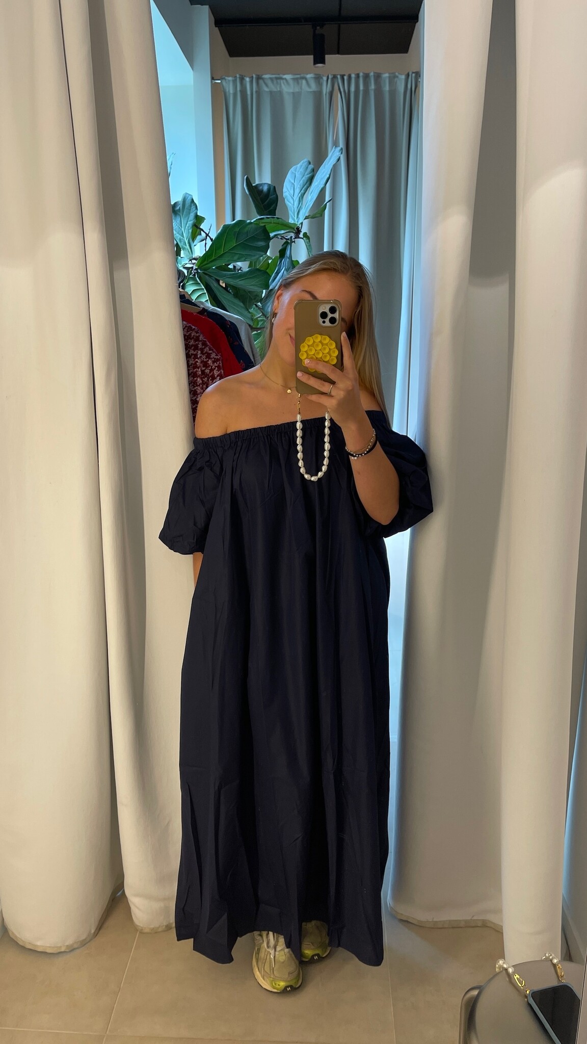 MM Noa Dress Navy Blue TU