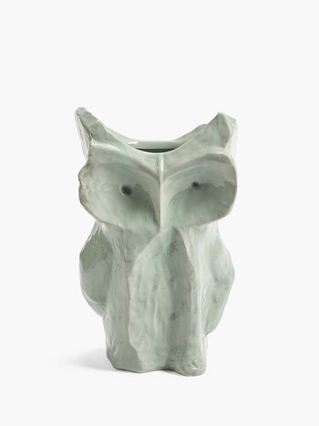 serax Marni Midnight Creatures Owl Vase L Light Blue