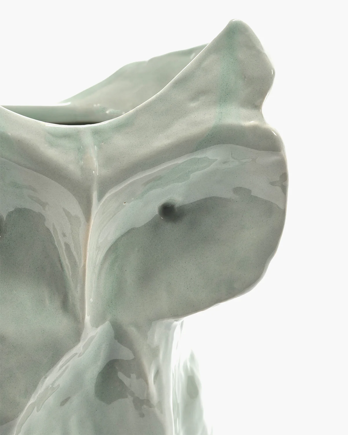 serax Marni Midnight Creatures Owl Vase L Light Blue