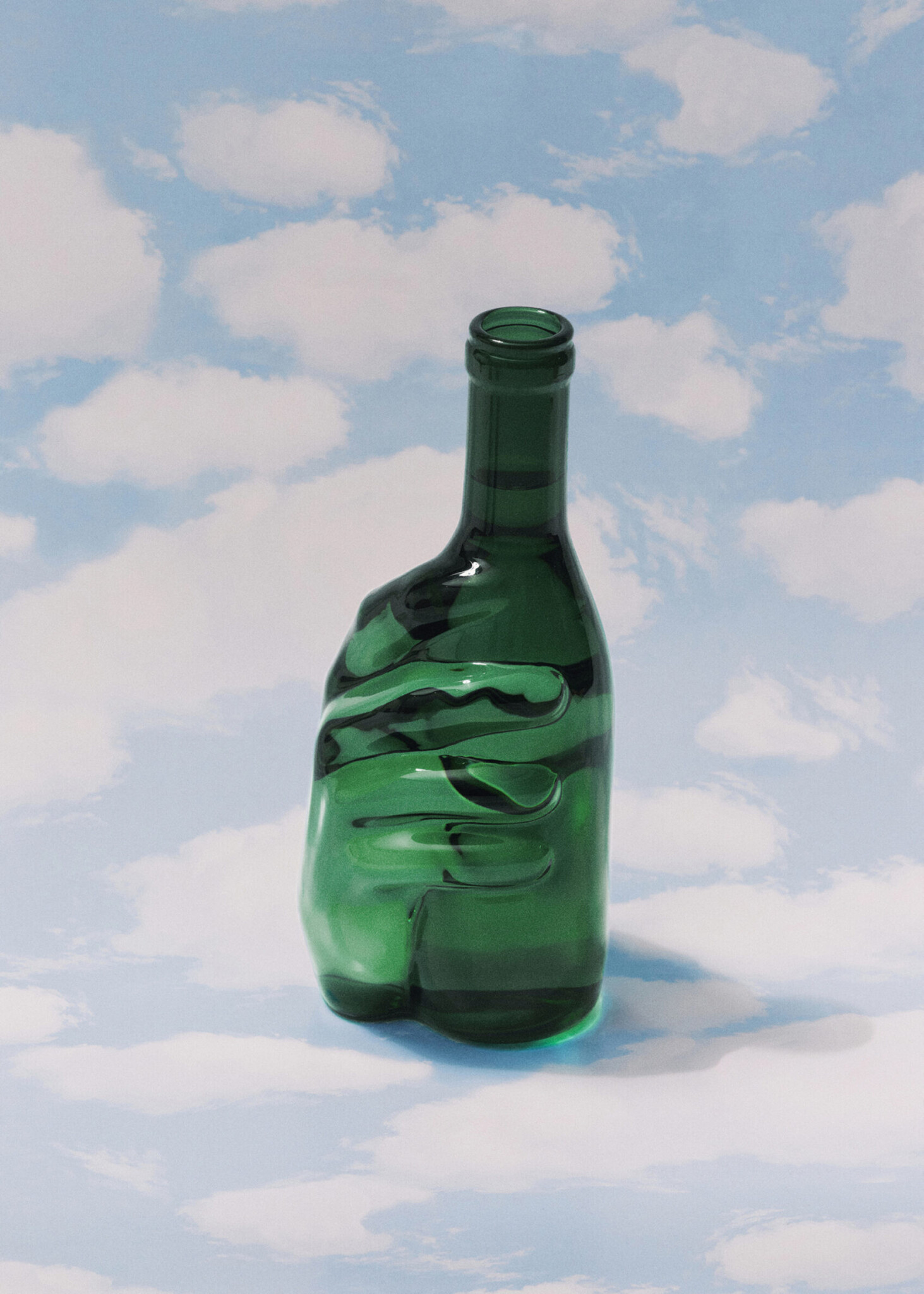 serax Edward Carafe Green