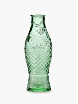 serax Fish Carafe Light Green Transparant