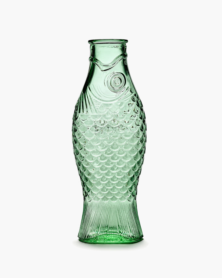 serax Fish Carafe Light Green Transparant
