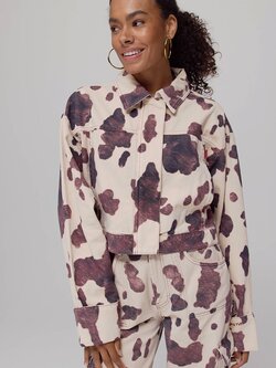HARPER & YVE Fiona Jas - Cow Print