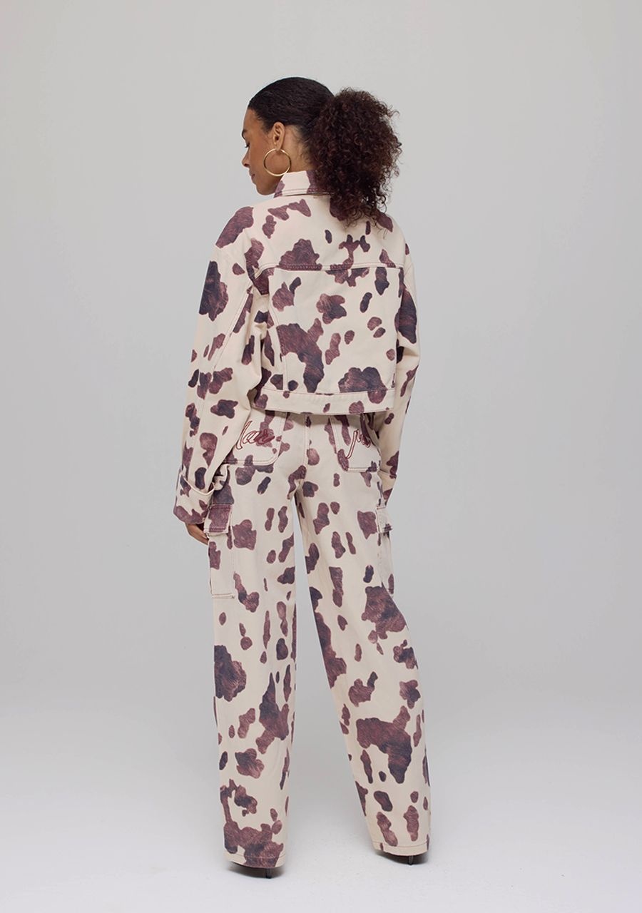 HARPER & YVE Fiona Jas - Cow Print