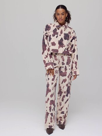HARPER & YVE Dana Trouser - Cow Print
