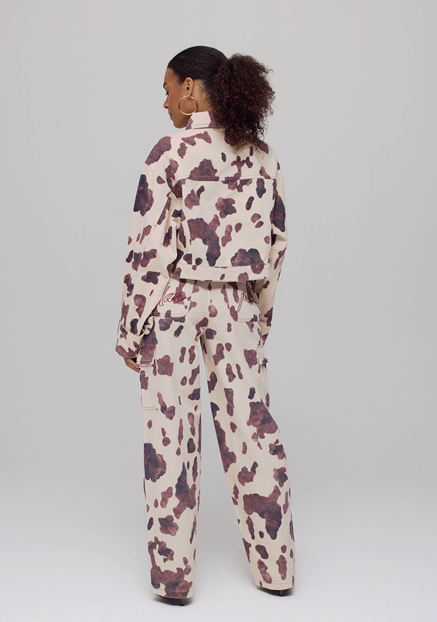 HARPER & YVE Dana Broek - Cow Print