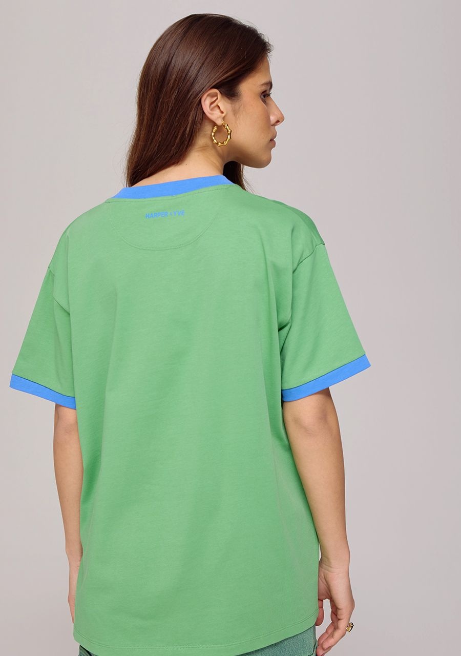 HARPER & YVE Angel SS T-shirt - Groen