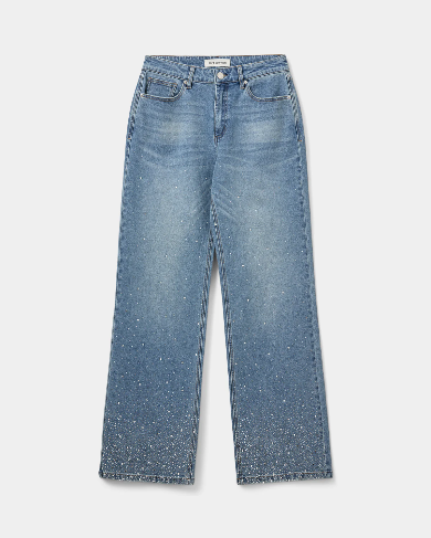 SOFIE SCHNOOR Paris Jeans - Blue Studs