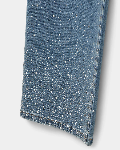 SOFIE SCHNOOR Paris Jeans - Blue Studs