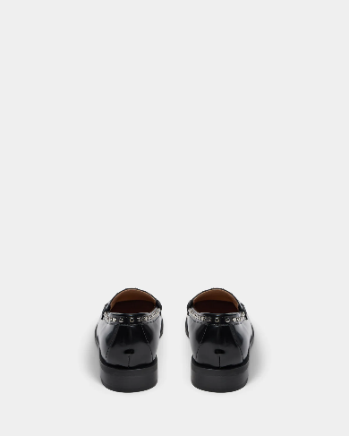 SOFIE SCHNOOR Hailey Studded Loafer - Black