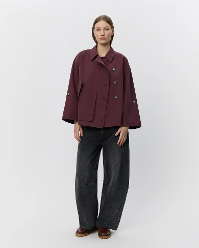 SOFIE SCHNOOR AghataSW Jacket - Burgundy