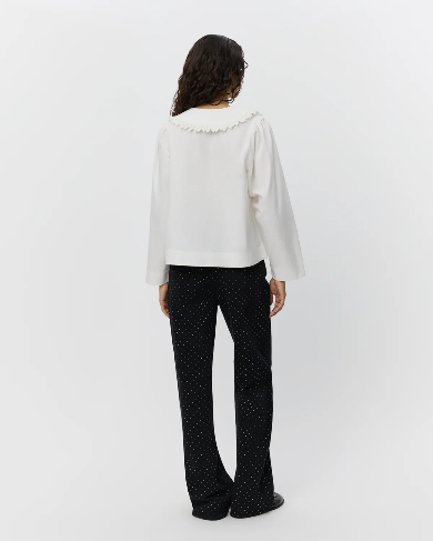 SOFIE SCHNOOR ManonSW Collared Shirt - Cream