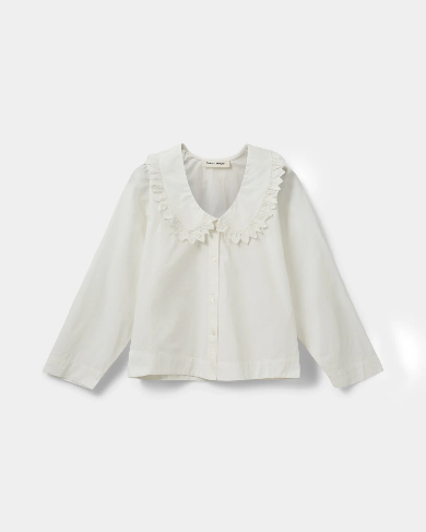 SOFIE SCHNOOR ManonSW Collared Shirt - Cream
