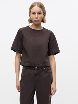 ENVII Eniris SS Top - Chocoladebruin