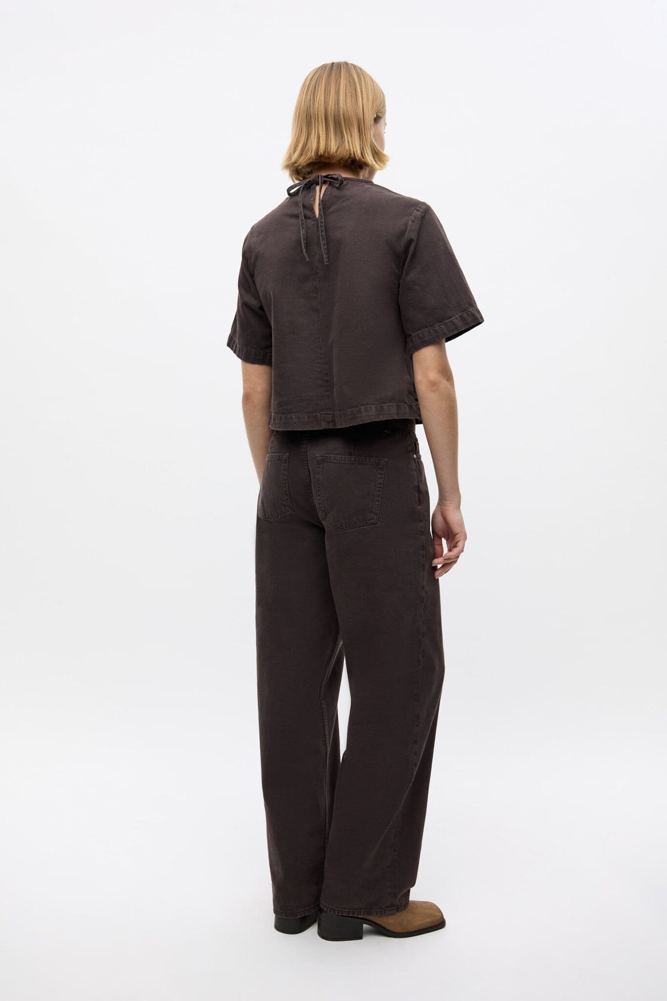 ENVII Eniris SS Top - Chocoladebruin