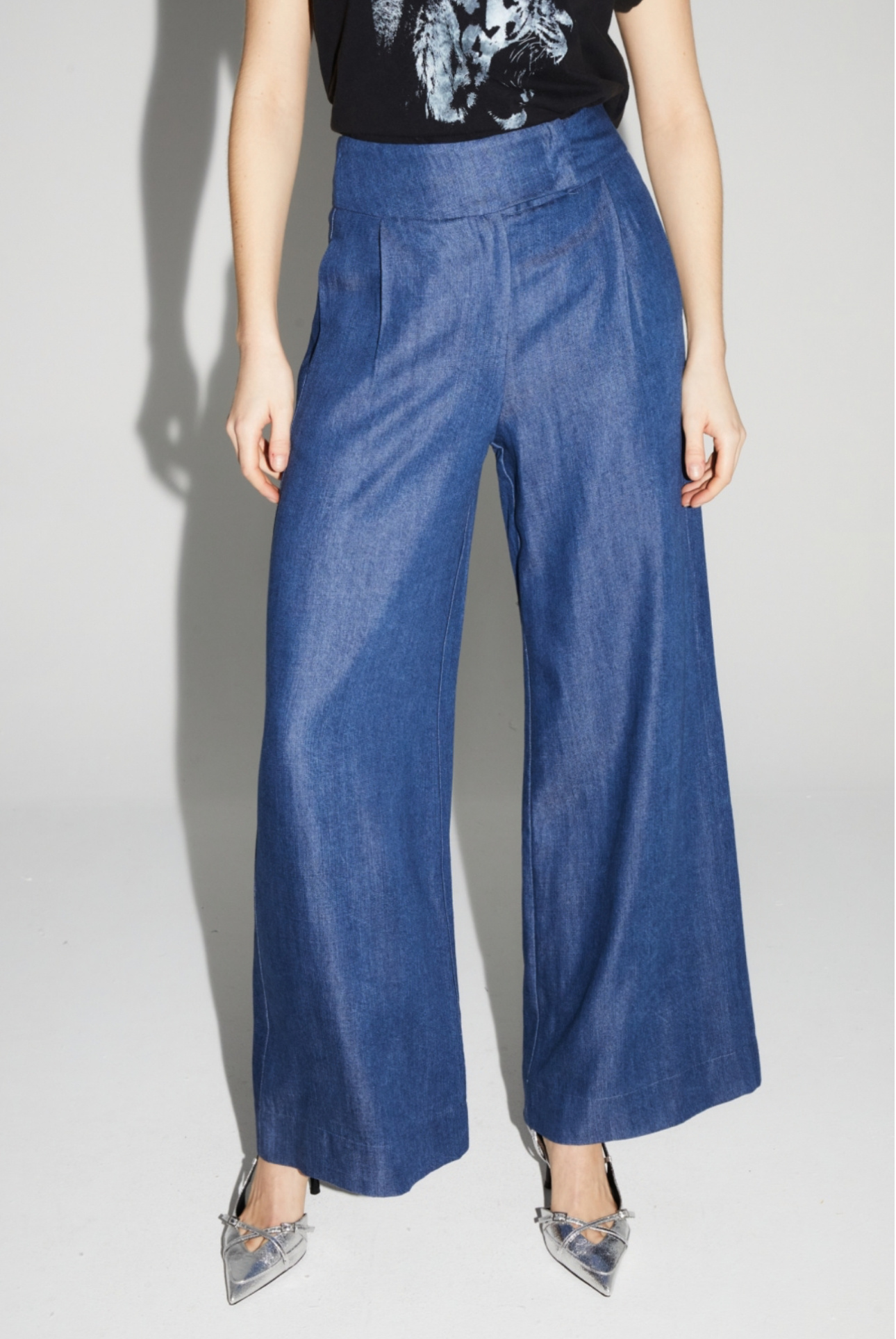 IMPREVU Ada Pants| Blue