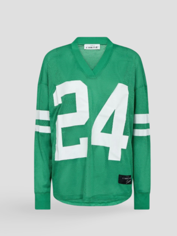 CO'COUTURE Drift Number LS Tee Green