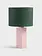 &KLEVERING Checkered Lamp - Rose Green