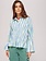 HARPER & YVE Senna LS Top Stripes - Green Blue