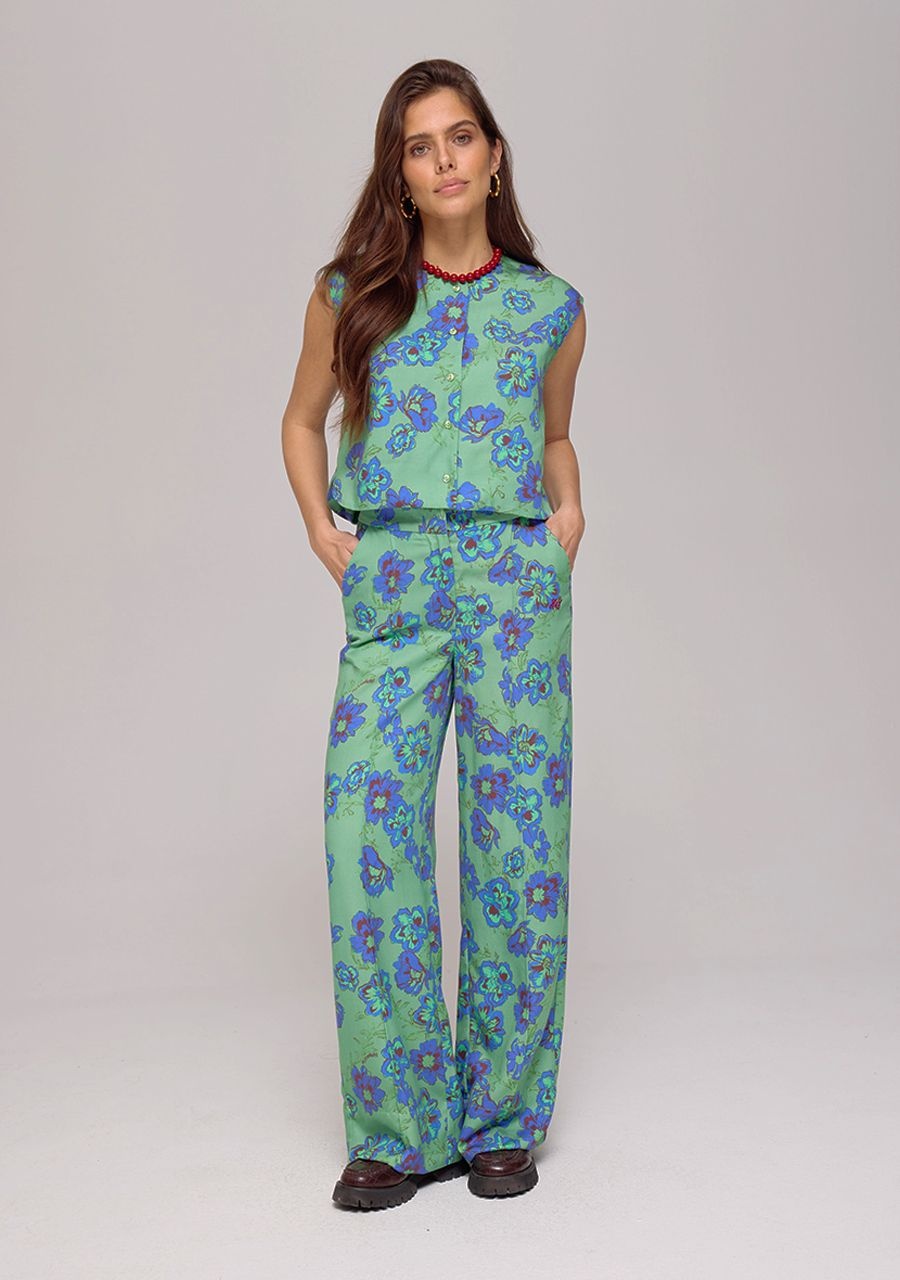 HARPER & YVE Holly Pants - Forest Flower