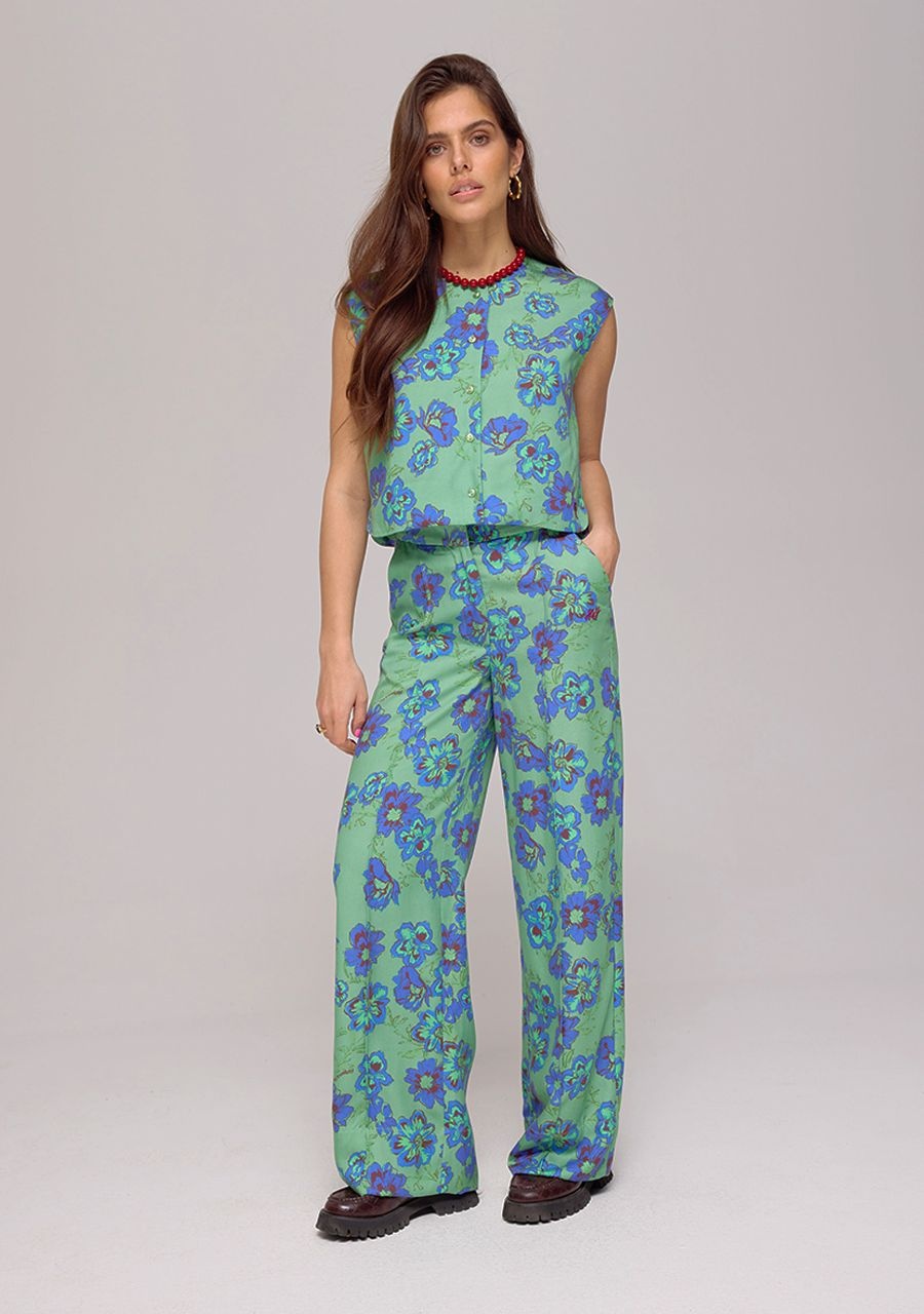HARPER & YVE Holly Pants - Forest Flower