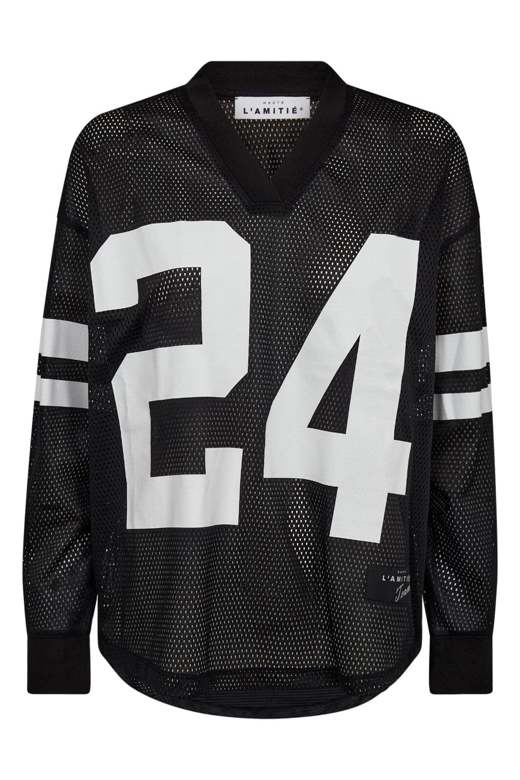 L'AMITIE Drift Number LS Tee - Black