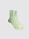 MARIA LA ROSA One Ribbed Laminated - Verdino Socks