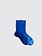 MARIA LA ROSA One Ribbed Laminated - Deep Blue Socks