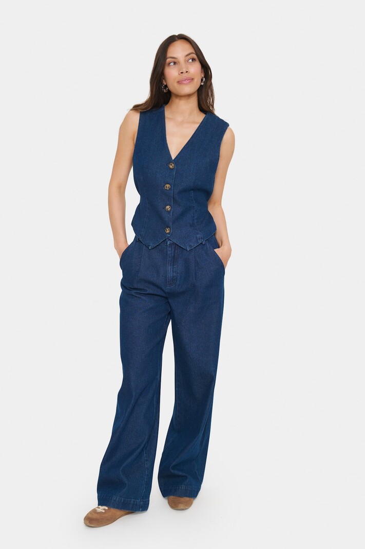 SAINT TROPEZ JaclynSZ Jeans - Dark Blue