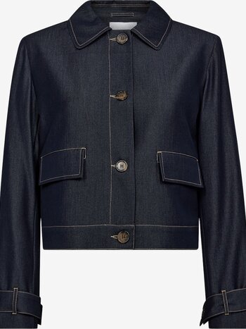 CO'COUTURE Terry CC Denim Jacket - Dark Blue