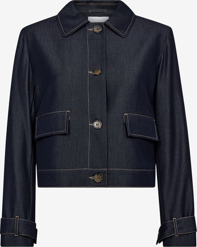 CO'COUTURE Terry CC Denim Jacket - Dark Blue