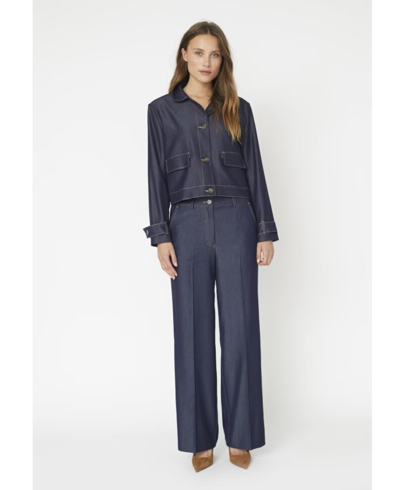 CO'COUTURE Terry CC Jeansbroek - Donkerblauw