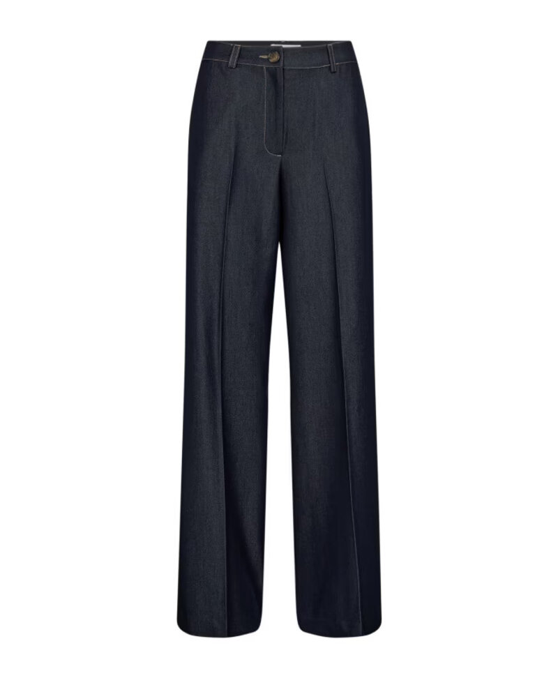 CO'COUTURE Terry CC Denim Pants - Dark Blue
