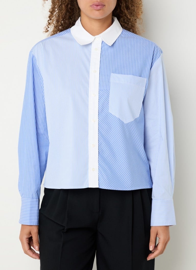 CO'COUTURE Chris Blouse - Pale Blue