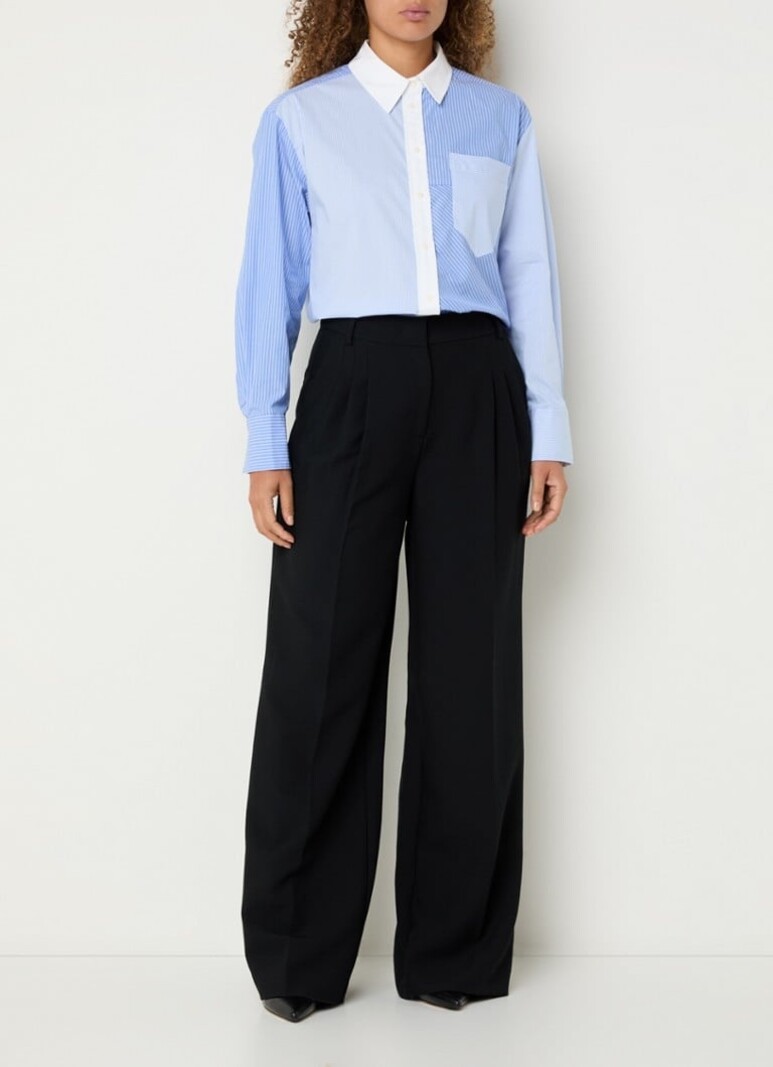 CO'COUTURE Chris Blouse - Pale Blue