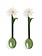 &KLEVERING 2-piece Flora Spoons - White