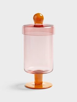 &KLEVERING Tall Jar - Duo Pink