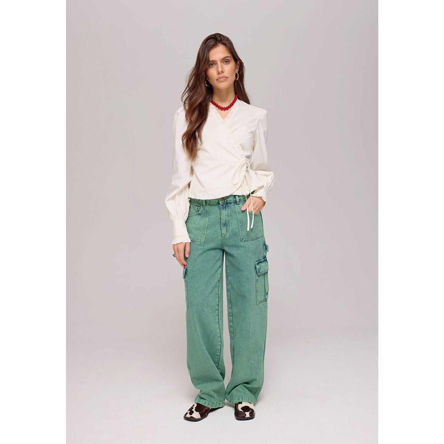 HARPER & YVE Dana Broek - Pepermuntgroen