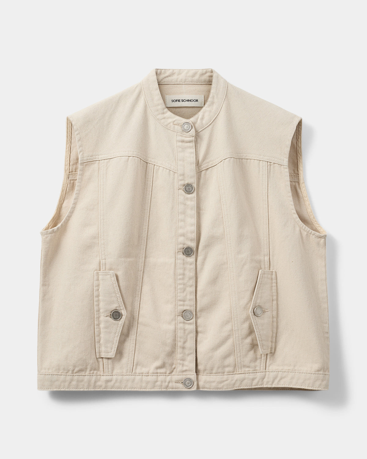 SOFIE SCHNOOR DanaSW Vest - Off White