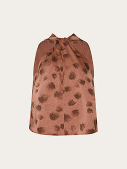 NOELLA Lucinda Cosette Blouse - Rust Print