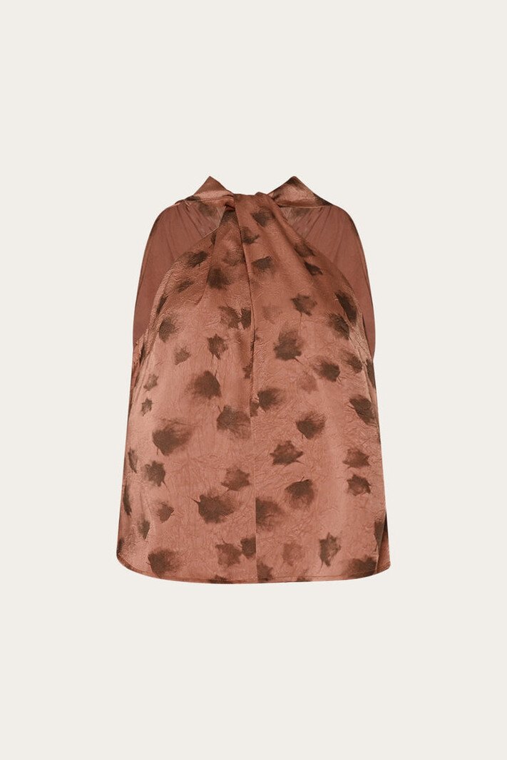 NOELLA Lucinda Cosette Blouse - Roest Print