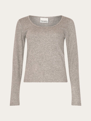 NOELLA Leyton Top - Dusty Grey Melange