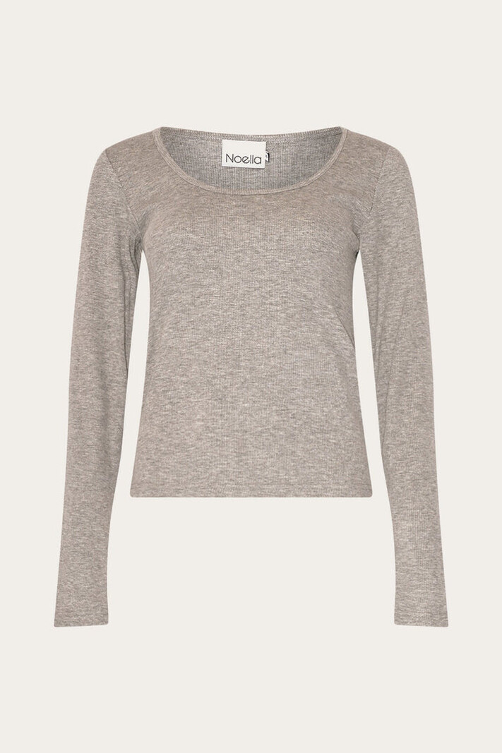 NOELLA Leyton Top - Dusty Grey Melange