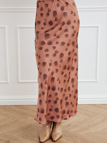 NOELLA Leonora Cosette Skirt - Rust Print