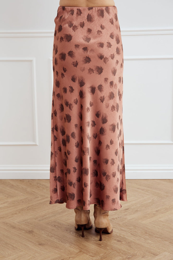 NOELLA Leonora Cosette Skirt - Rust Print
