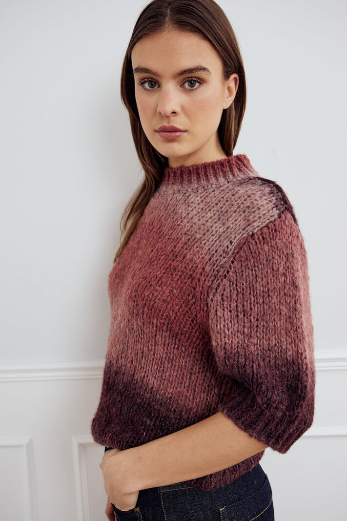 NOELLA Leana Knit - Burgundy